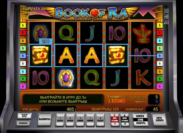 Игровой автомат Book of Ra - играть на сайте Казино Боб