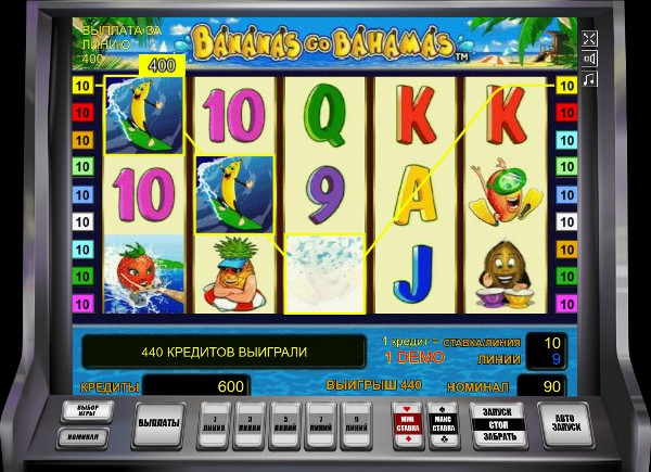 Игровой автомат Bananas Go Bahamas - играть в казино Вулкан онлайн выгодно