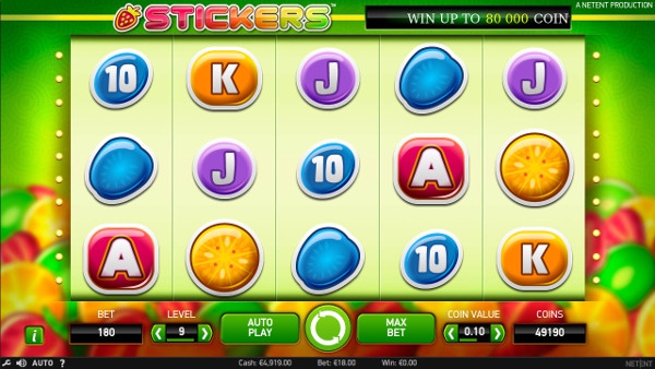 Игровой автомат Stickers - выиграй джекпот в казино Франк