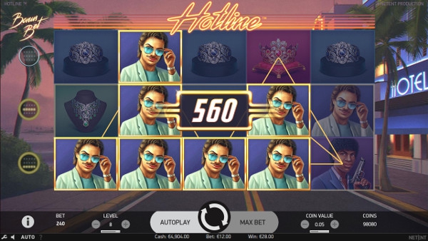 Слот Hotline - регулярно выиграй в игровые автоматы Вулкан казино
